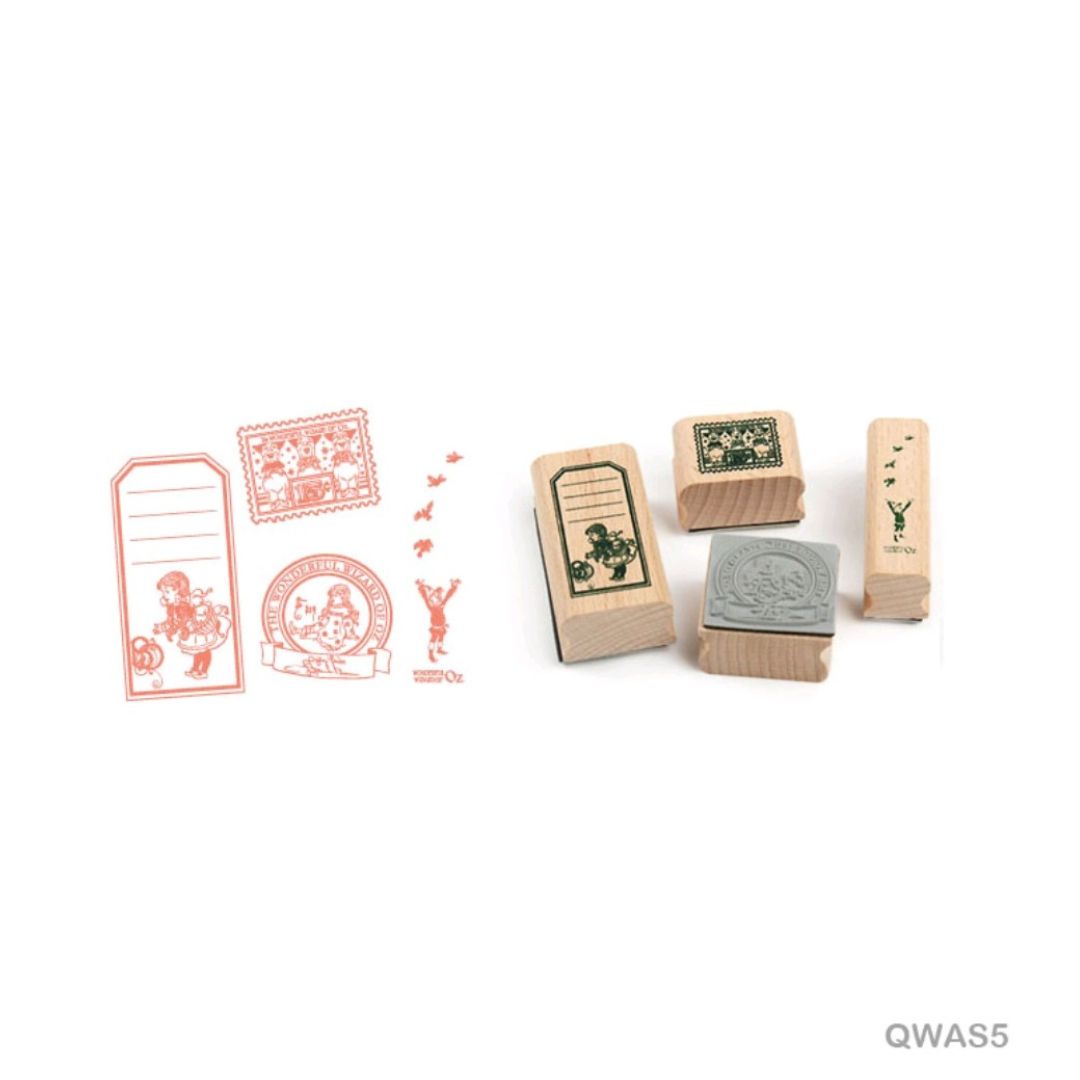 Dorothy Vintage Journal Stamp Set