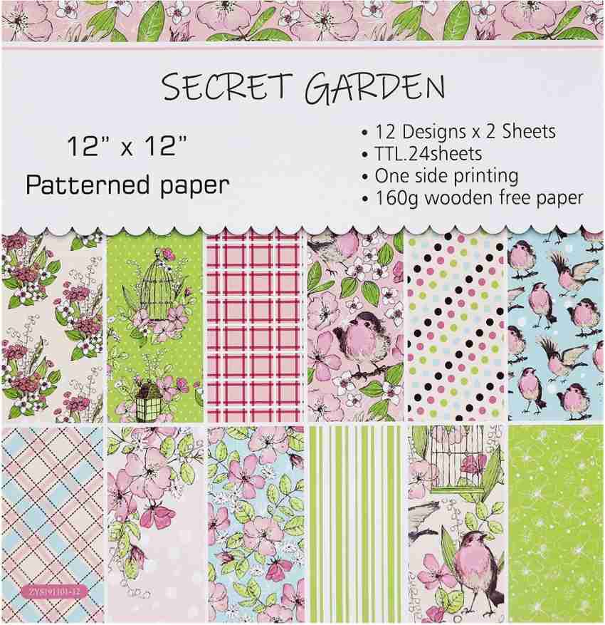 Secret Garden 1212inch Pattern Paper